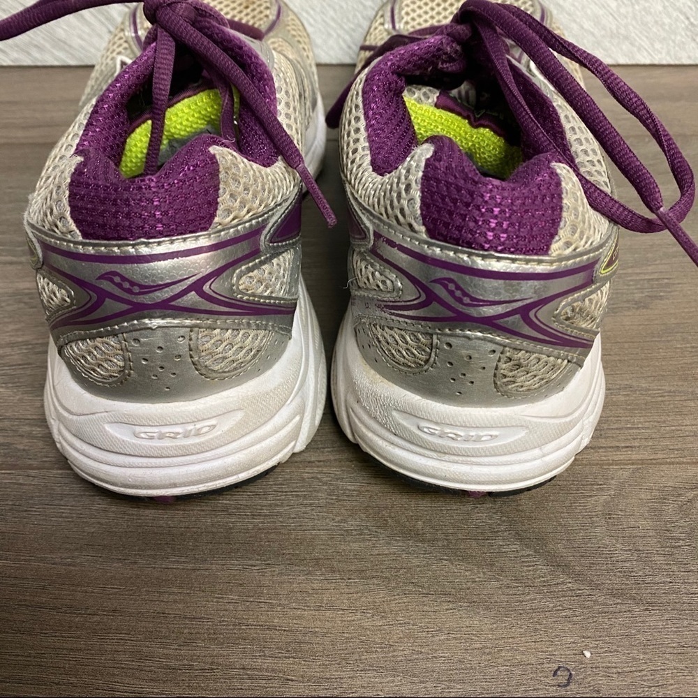 Saucony | Cohesion Purple & Silver Size 11 - Picture 5 of 8